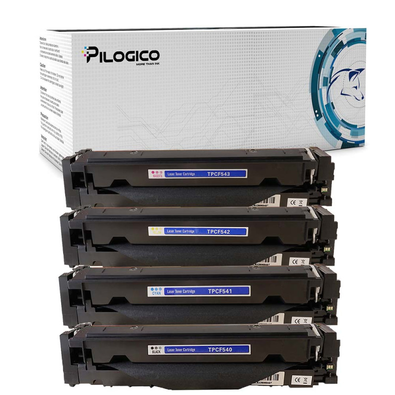 Toner HP CF540X KIT4 203X Nero + Colori Compatibile