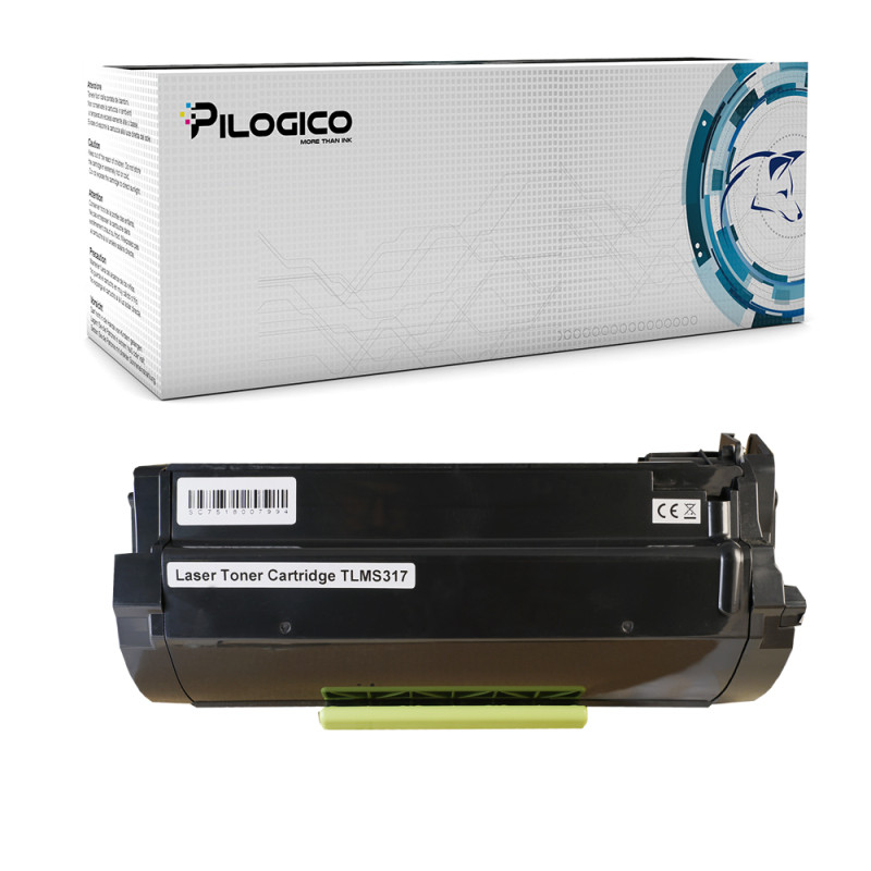 Toner Lexmark MS317 Nero Compatibile