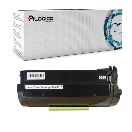 Toner Lexmark MS317 Nero Compatibile