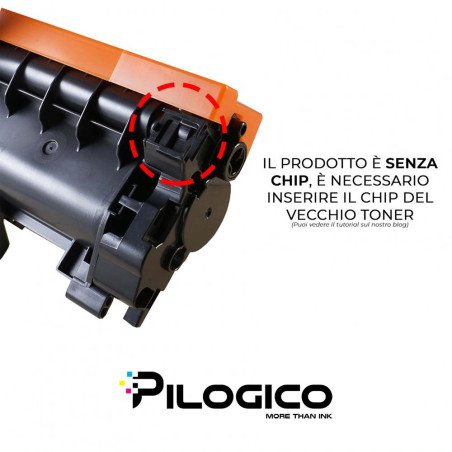 Toner Brother TN-2420 No Chip Nero Compatibile