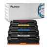 4 Toner HP CB540A 125A Nero + Colori Compatibile