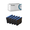 5 Cartucce Epson T18 18 Ciano Compatibili