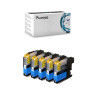 5 Cartucce Brother LC123 123 Ciano Compatibili